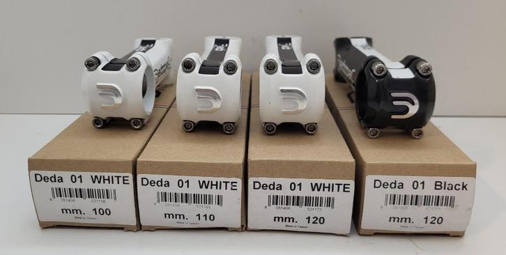 Deda Zero 1 stuurpen — 100/110/120 mm — wit of zwart — N, Sport en Fitness, Wielrennen, Nieuw, Overige typen, Ophalen of Verzenden