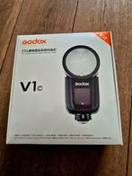 Godox v1 in nieuwstaat en ongebruikt voor canon, Audio, Tv en Foto, Foto | Flitsers, Ophalen of Verzenden, Zo goed als nieuw