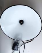 lampe suspendue diamètre 39 cm au-dessus du rouge sous blanc, Modern, Moins de 50 cm, Enlèvement ou Envoi, Métal