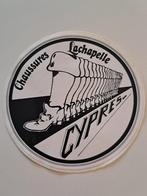 Autocollant vintage - Chaussures Lachapelle - Cyprès, Collections, Comme neuf, Enlèvement ou Envoi, Marque