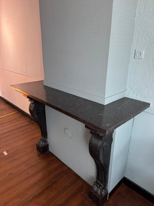 Natuursteen sier schouw ombouw graniet, Huis en Inrichting, Haarden, Zo goed als nieuw, Ophalen