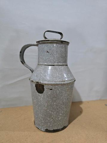 Emaille melkkan 24 cm beschikbaar voor biedingen