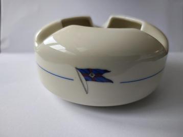Compagnie Maritime Belge cendrier bateau, Verzamelen, Verzenden, Gebruikt, Gebruiksvoorwerp