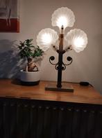Deknudt tafellamp - België, Gebruikt, 50 tot 75 cm, Ophalen of Verzenden, Hollywood Regency