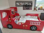 Lit enfant "camion de pompiers", Gebruikt, Matras, 85 tot 100 cm, Ophalen