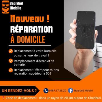 Réparation Smartphone a domicile beschikbaar voor biedingen