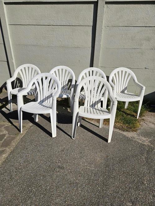 6 tuinstoelen voor 60 euro ALLIBERT, Tuin en Terras, Tuinmeubel-accessoires, Gebruikt, Ophalen