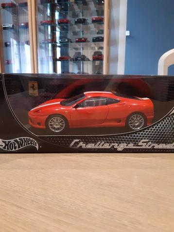Ferrari 360 Stradale 1/18 Hotwheels  beschikbaar voor biedingen