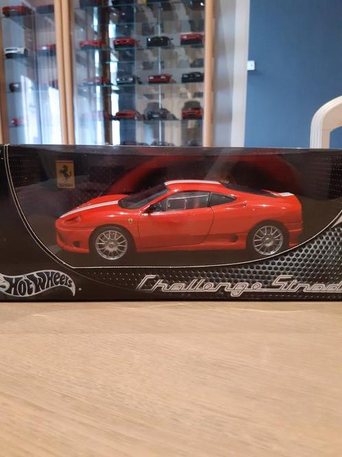 Ferrari 360 Stradale 1/18 Hotwheels, Hobby en Vrije tijd, Modelauto's | 1:18, Zo goed als nieuw, Anson, Ophalen of Verzenden