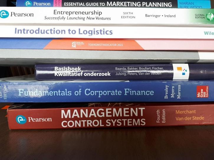 studieboeken accountancy / Handelswetenschappen, Boeken, Studieboeken en Cursussen, Zo goed als nieuw, Hoger Onderwijs, Ophalen of Verzenden