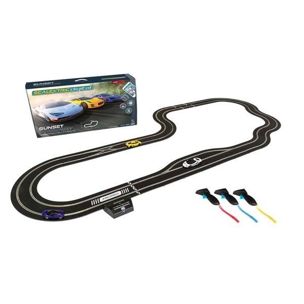 Scalextric digital arc pro sunset speedway 1/32, Kinderen en Baby's, Speelgoed | Racebanen, Zo goed als nieuw, Racebaan, Elektrisch