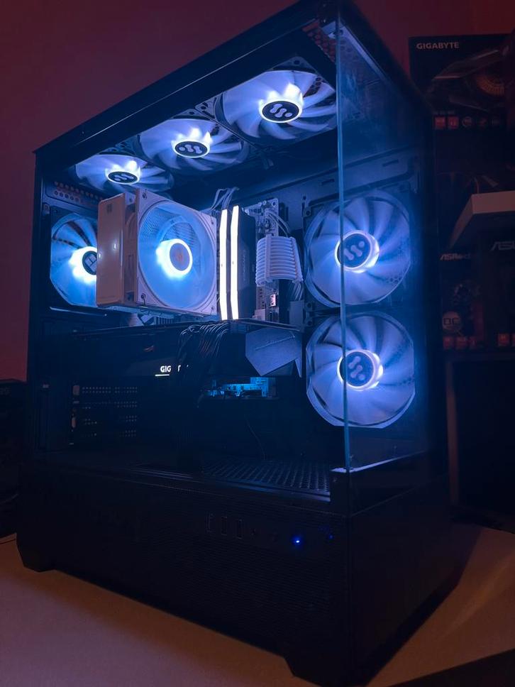 Krachtige AM5 Gaming PC, Computers en Software, Desktop Pc's, Refurbished, 4 Ghz of meer, SSD, 32 GB, Met videokaart, Gaming, Virtual Reality