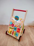 Houten educatieve loopwagen met toebehoren, Kinderen en Baby's, Ophalen, Gebruikt, Duw- of Trekspeelgoed