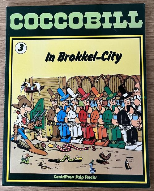 Cocco Bill - Cocco Bill in Brokkel-City -3-1e dr(1980) Strip, Boeken, Stripverhalen, Gelezen, Eén stripboek, Ophalen of Verzenden