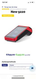 Als nieuw. Een smart pos terminal model 9220., Ophalen