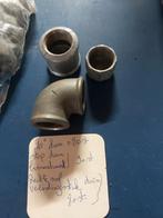 Ijzeren koppelstukken duim, Doe-het-zelf en Bouw, Sanitair, Ophalen of Verzenden, Nieuw