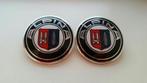 Bmw motorkap/koffer emblemen 2 x 82mm > Alpina, Ophalen of Verzenden, Nieuw
