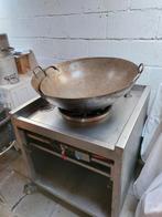 Catering wok/paella fornuis op gas., Zakelijke goederen, Ophalen, Gebruikt, Fornuis, Frituur en Grillen