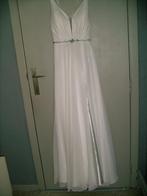 wit bruidskleed-feestkleed mt 36, Kleding | Dames, Trouwjurk, Wit, Ophalen of Verzenden, Zo goed als nieuw