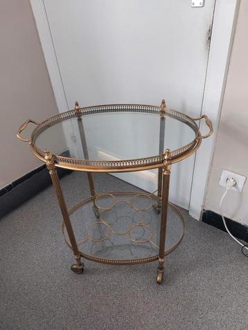 Deserte roulante vintage Style Maison Bagues Jansen beschikbaar voor biedingen