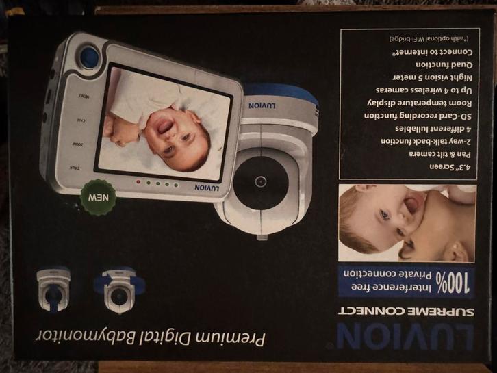 Luvion camera met scherm., Enfants & Bébés, Babyphones, Comme neuf, Caméra, Enlèvement