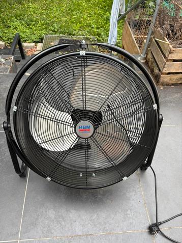 HBM 500 mm professionele ventilator met beugel, Enlèvement, Comme neuf