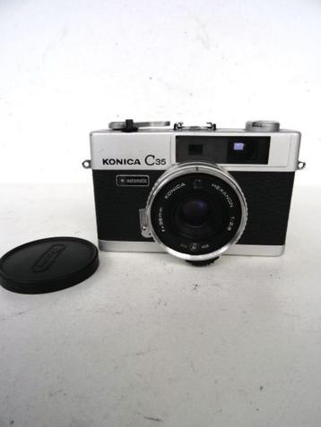 KONICA C35-camera — 2,8/38 mm lens beschikbaar voor biedingen