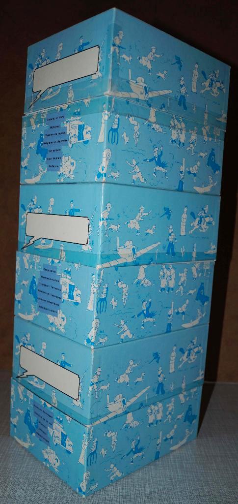 FichesTINTIN Boites complet Horaire SABENA 1997 offert 150€, Boeken, Kinderboeken | Jeugd | 13 jaar en ouder, Gelezen, Ophalen