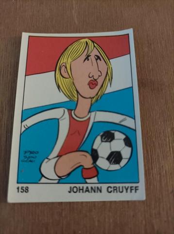 Panini OK VIP Johan Cruijff n 158, Enlèvement ou Envoi, Comme neuf