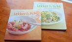 Lekker & licht 2 gezonde kookboeken, Livres, Santé, Diététique & Alimentation, Uitgever drukkerij Lannoo, Utilisé, Enlèvement
