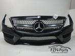 Mercedes Benz W218 Voorbumper AMG - Line 6PDC Designo mokkas, Ophalen of Verzenden, Gebruikt