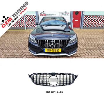 GT GRILLE W205 | T205 | S205 | MB CLASSE | 2014-2018 |camera