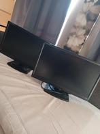 2 monitoren met hd kabel, Computers en Software, Ophalen of Verzenden, Zo goed als nieuw, HD