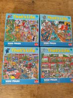4 puzzels that's life  1000 stuks, Ophalen, Zo goed als nieuw