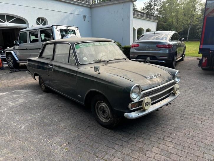 Barnfind Ford Cortina Deluxe coupe, Auto's, Ford, Bedrijf, Overige modellen, Benzine, Coupé, 2 deurs, Handgeschakeld, Ophalen