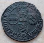 Oord 1643 (Antwerpen) Philips IIII / Kwaliteit !!, Timbres & Monnaies, Monnaies | Belgique, Enlèvement ou Envoi, Bronze, Monnaie en vrac