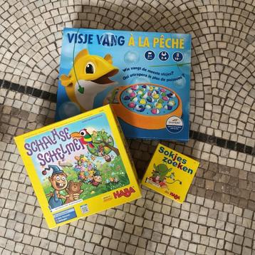 3 spelletjes voor kinderen vanaf 3 jaar beschikbaar voor biedingen