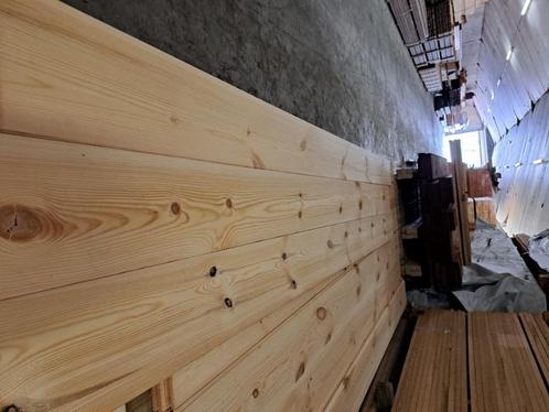 grenen vloerplanken 20mm dik 180mm werkende breedte, Doe-het-zelf en Bouw, Vloerdelen en Plavuizen, Ophalen