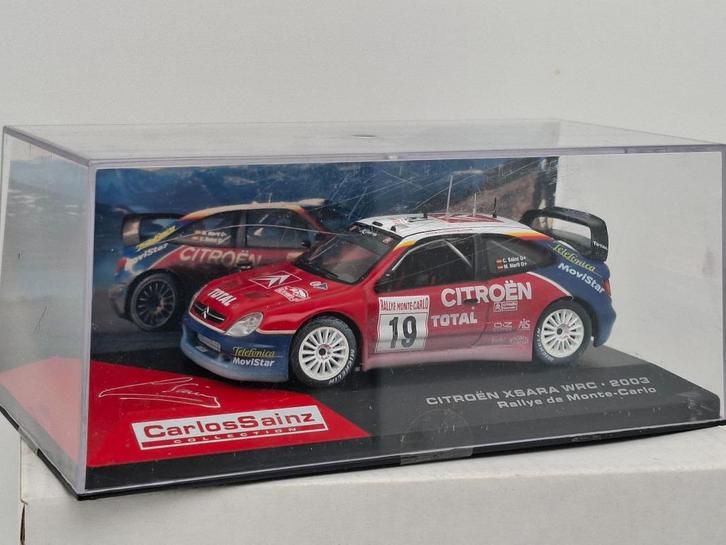 Citroën Xsara WRC 2003 Monte Carlo - Carlos Sainz - 1/43, Hobby en Vrije tijd, Modelauto's | 1:43, Zo goed als nieuw, Auto, Overige merken