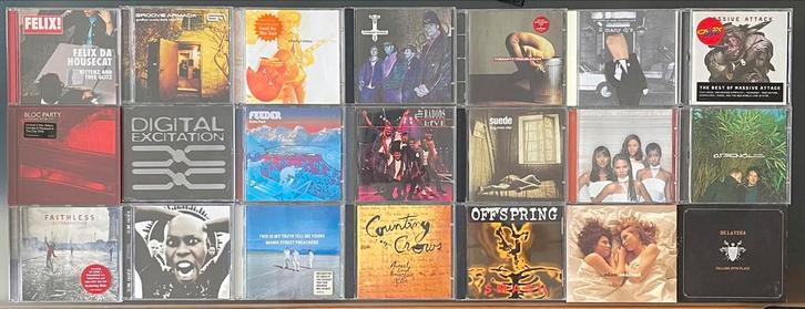 Lot 21 rock en pop cd’s, CD & DVD, CD | Rock, Utilisé, Enlèvement ou Envoi