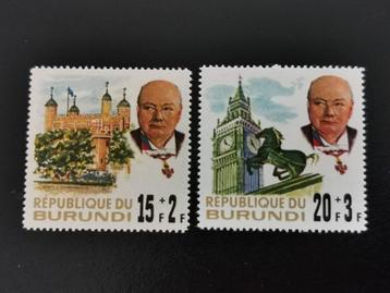 Burundi 1967 - Winston Churchill *, Enlèvement ou Envoi, Autres pays, Non oblitéré