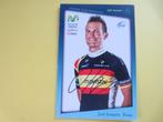 wielerkaart 2012 team movistar jose joaquin rojas signe, Comme neuf, Envoi