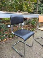 Mooie zwarte vintage stoel, Ophalen, Zo goed als nieuw