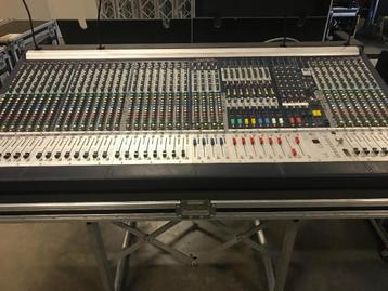 Complete set-up with Soundcraft MH3-32, drive rack and FX-ra