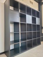 Kast /wandkast /bureaukast Kallax Zwart, Ophalen, Zo goed als nieuw