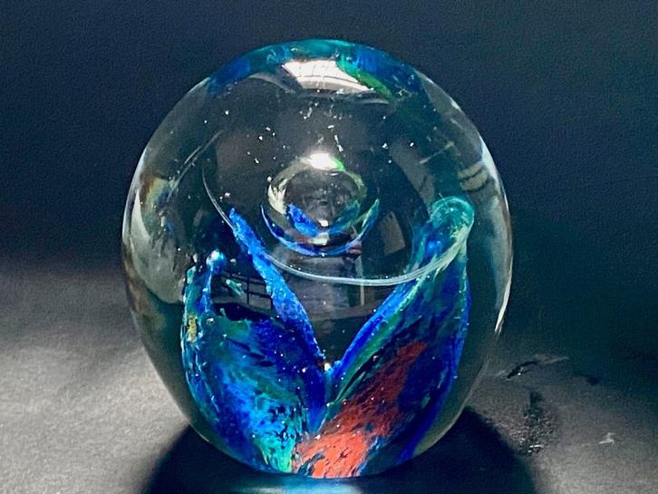 Cristallerie Du Val Saint Lambert Papierpers, Boule de S, Antiek en Kunst, Antiek | Glaswerk en Kristal, Ophalen of Verzenden