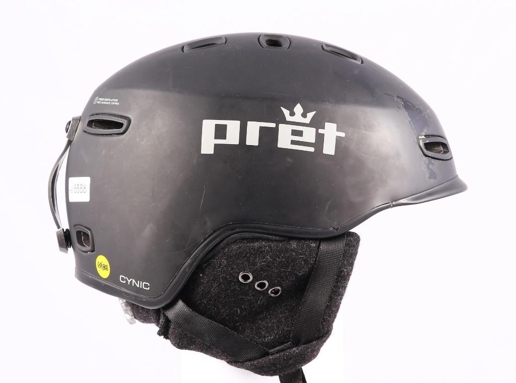 59 60 61 62 cm ski snowboard helm PRET CYNIC X, MIPS, Ophalen of Verzenden, Gebruikt, Ski, Carve
