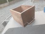 Oud sterk houten bakje met handvat, Antiek en Kunst, Ophalen