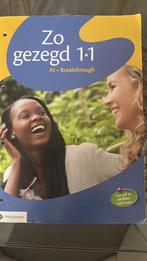 Zo Gezegd 1.1 – Nederlands leren (A1), Boeken, Ophalen of Verzenden, Zo goed als nieuw