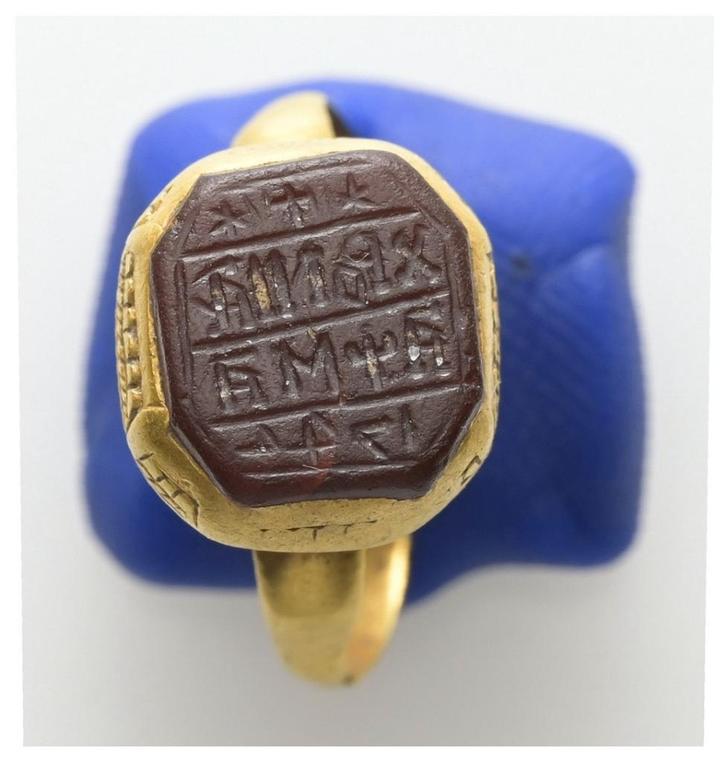 Bague en or époque georgienne avec coraline (18 siècle), Bijoux, Sacs & Beauté, Bijoux anciens, Bague, Or, Envoi